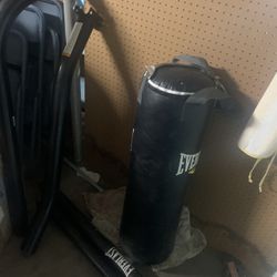 Everlast Boxing Bag , Gloves And Stand