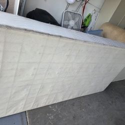 KING SIZE BOX SPRINGS IN GOOD CONDITION 