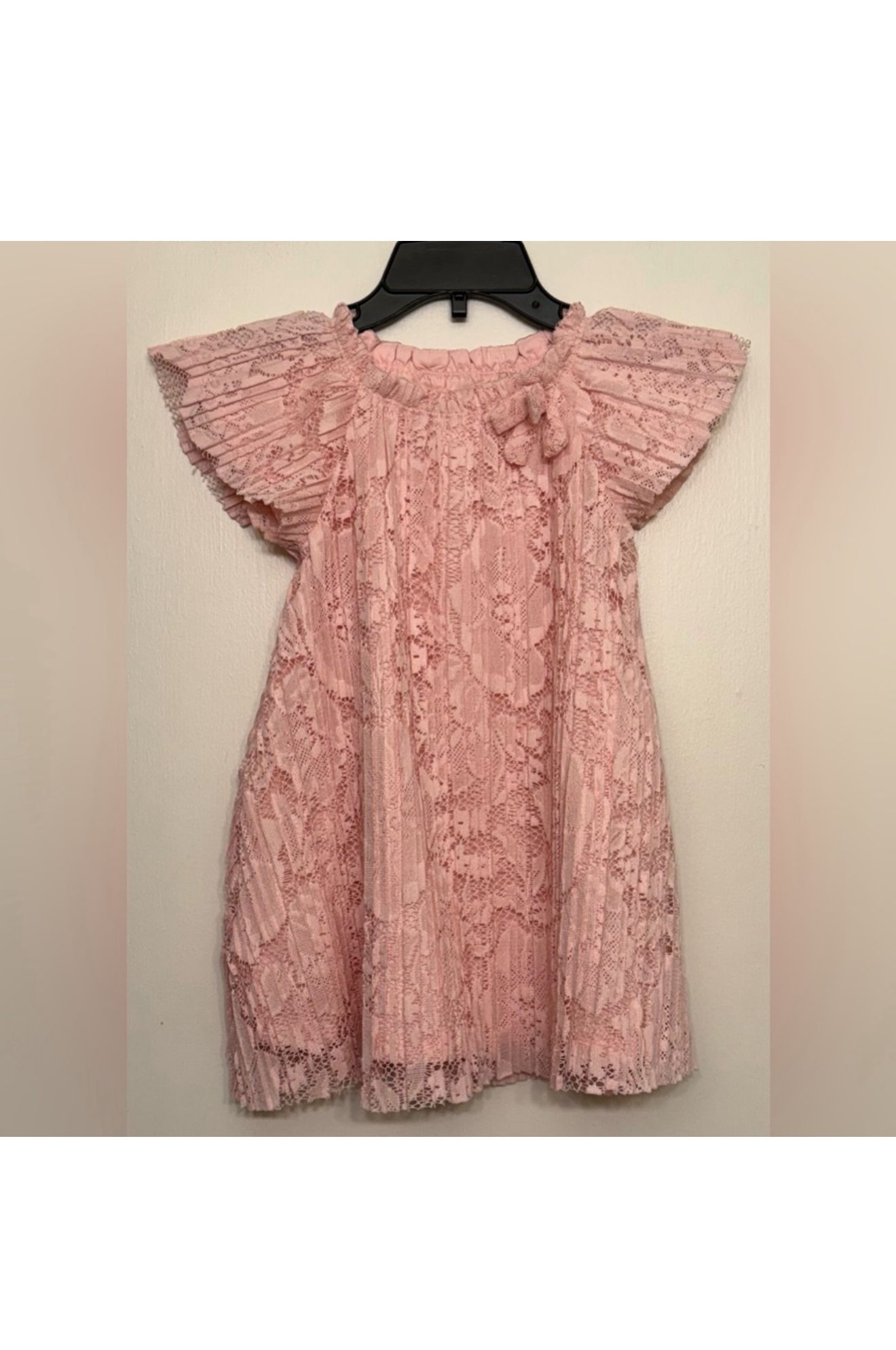 Carter's Blush Lace Formal Dress