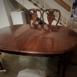 Kitchen Table With Bench