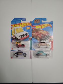 Volkswagen Hot Wheels Lot Of 4 New