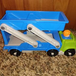 Toy Two Layer Car Carrier Truck