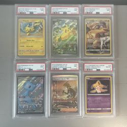 Pokemon TCG PSA Graded Lot (6 Graded Cards)