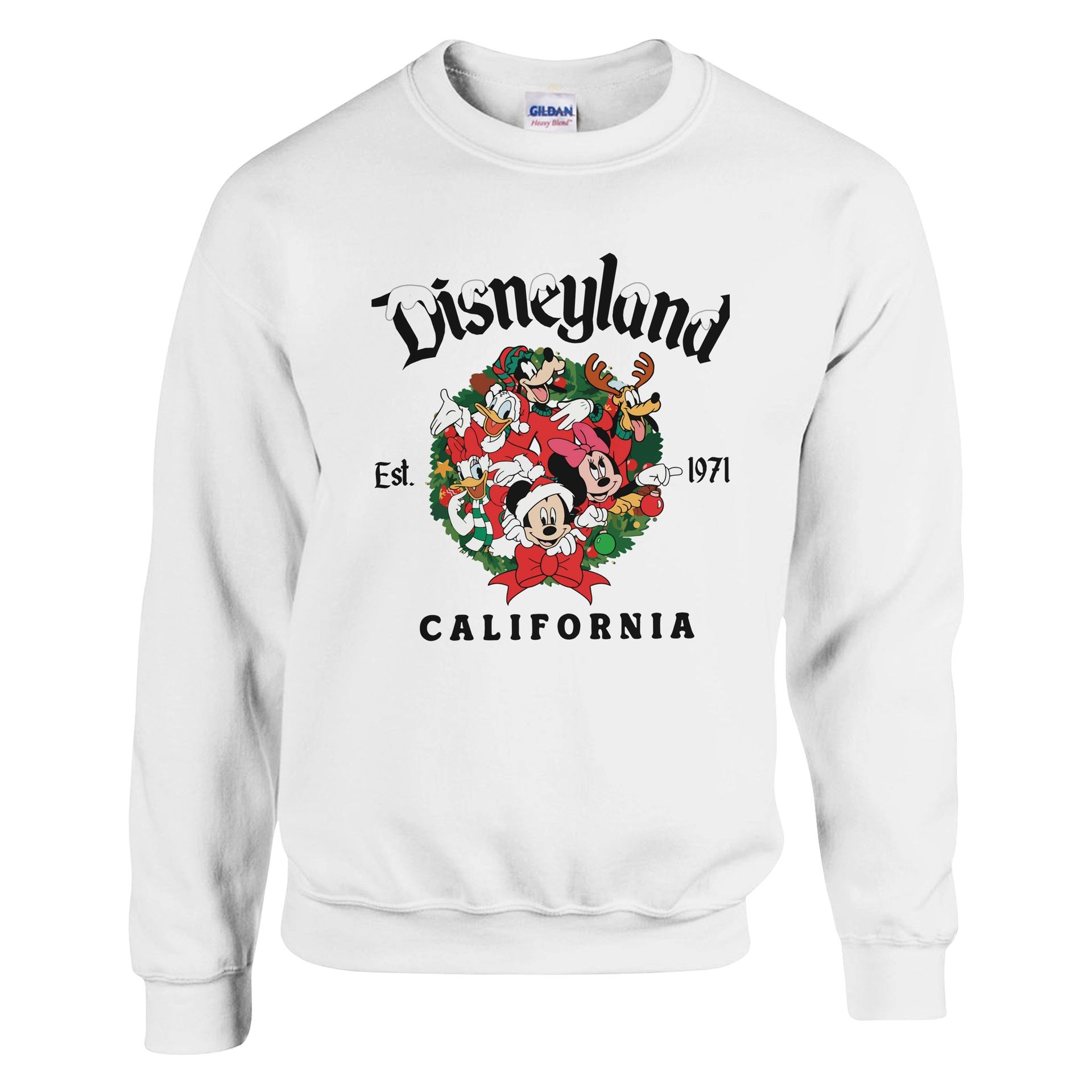 Disneyland Christmas Sweatshirt - White