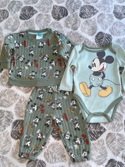 Disney baby boy 6 months warm outfit