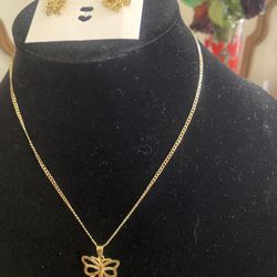 Cadena Con Aretes