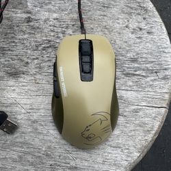 Roccat Kone Pure Military Core Performance Computer Gaming Mouse, 1000Hz Polling Rate, 1ms Response Time, Desert Strike