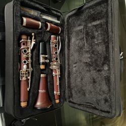 Cecilio MENDINI MCT-40 EBONY WOOD CLARINET Bb With Black Case 