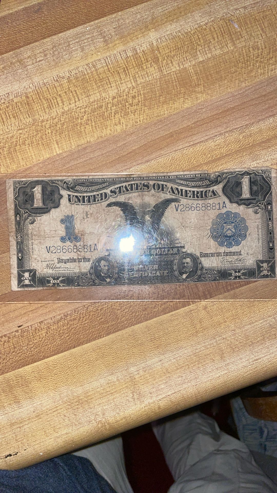 BLack Eagle Silver Certificate