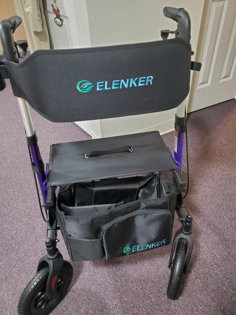 Elenker All Terrain Rollator Walker