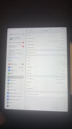 iPad Pro 12.9 inch 4th generation OBO