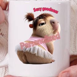 Capybara Sexy Cup Mug  
