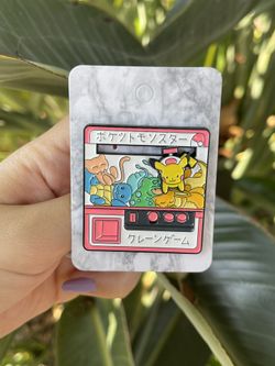 Pokemon Plush Machine Pin