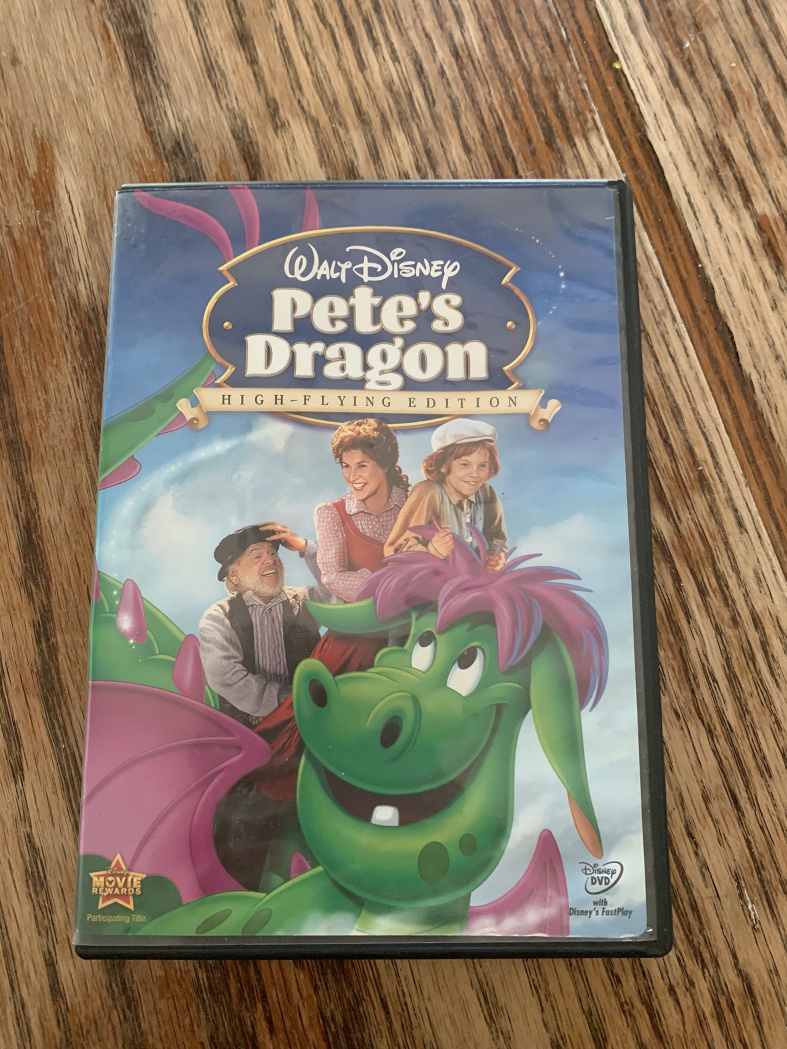 Walt Disney’s Pete’s dragon dvd