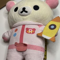 San-X Korilakkuma Astronaut White Space Suit 16” Plush