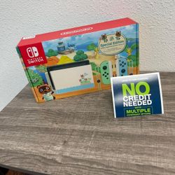 Nintendo Switch V2 Animal Crossing Edition New - PAYMENTS AVAILABLE With $25 DOWN