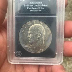 1(contact info removed) Eisenhower Dollar Uncirculated