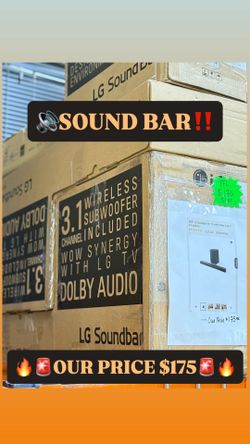 SOUND BAR 3.1 CHANNEL