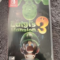 Switch Luigi Mansion 3