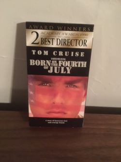 Born on the Fourth of July VHS