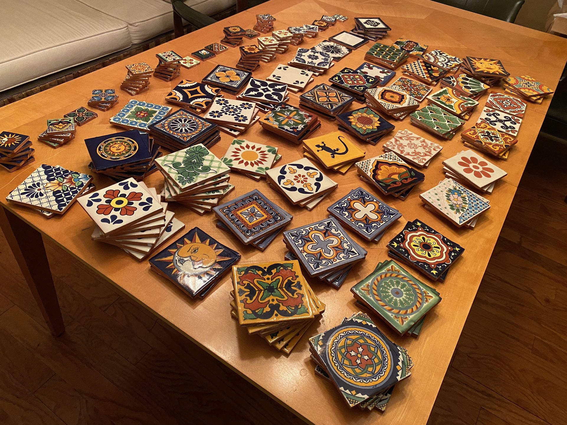 🌞 Gorgeous Handmade Mosaic Tiles – A Touch of Art for Your Home! 🌺