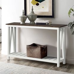 Farmhouse Entryway Console