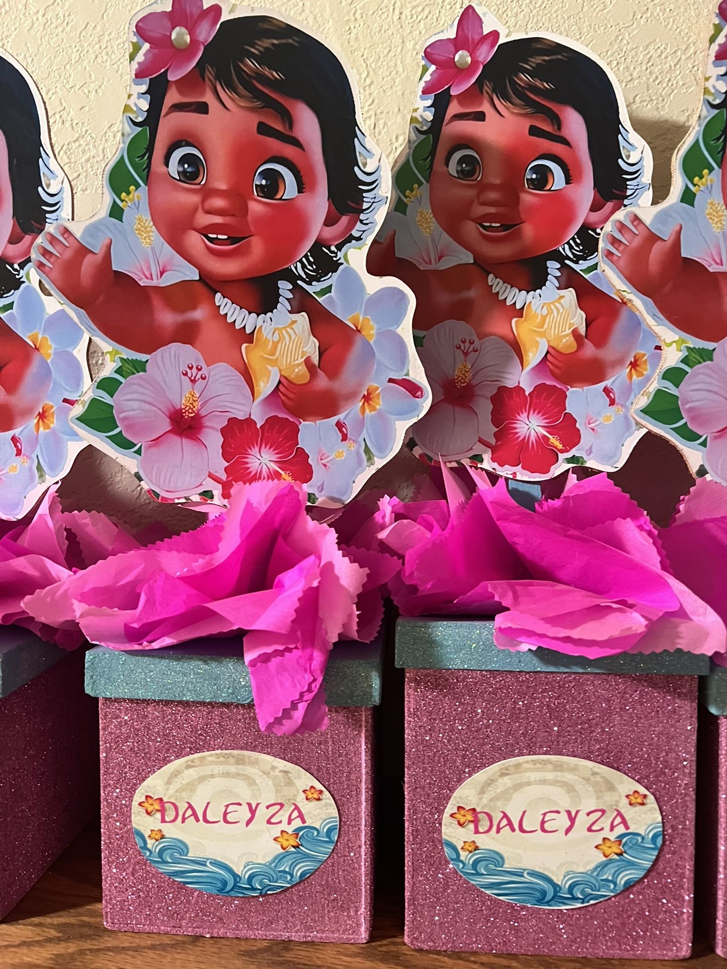 Baby Moana Center Piece