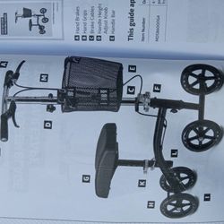 
Medline Knee Walker MDS86000G4 New In Joliet Illinois 