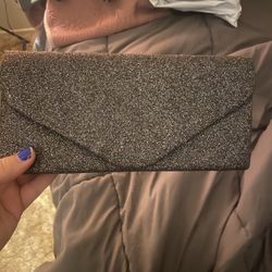 Sparkly Black Purse