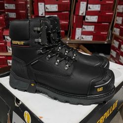 WORK BOOTS 🥾// CATERPILLAR EXCAVATOR //6”WP // COMPOSITE TOE //SIZE (11.5)13) ❗️Only ❗️