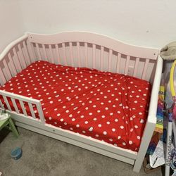 Toddler Bed & Mattress 