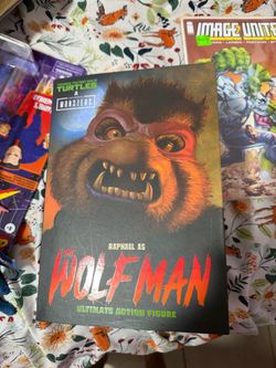 Universal Monsters Tmnt Raphael Wolfman NECA