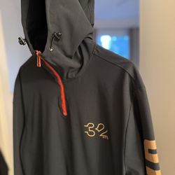 32 Thirty Two Men’s Waterproof Half Zip Shell Jacket 