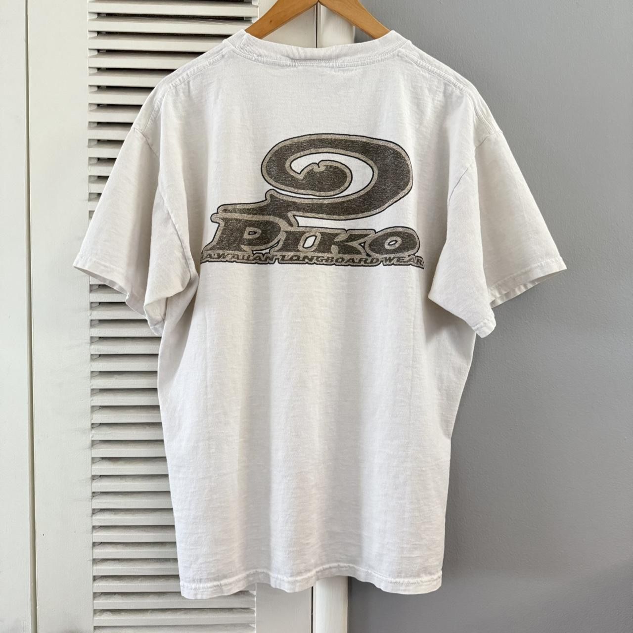 Vintage 90’s PIKO Hawaiian Longboard Wear Surf T-shirt