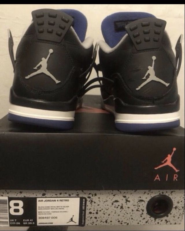 $150 Black & Blue 4s