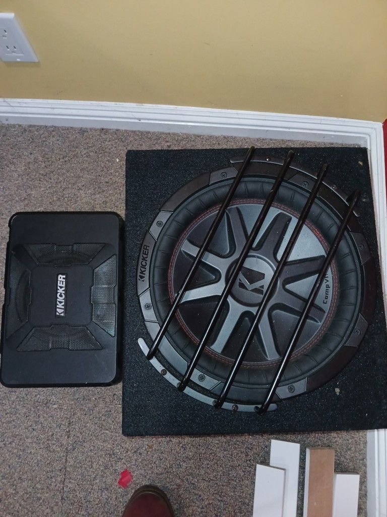 Kicker Amp And Speaker