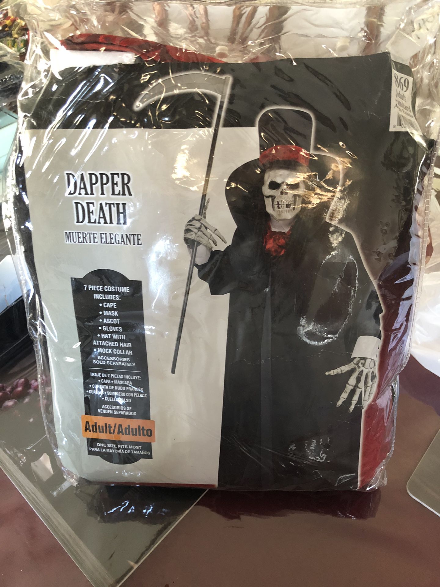 “Dapper Death” Halloween Costume
