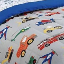 Kids’ Truck Bedding and Wall Art
