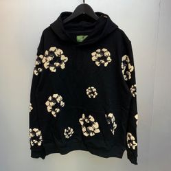 Denim Tears X Cactus Jack hoodie, black and yellow