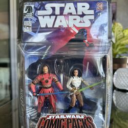 2007 Hasbro Star Wars Comic 2 Pack Koffi Arana & Bultar Swan New Sealed 🔥