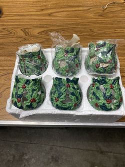 Christmas candle votives