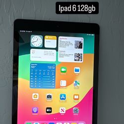 iPad 6th Gen 128gb. Like New And Unlocked! 