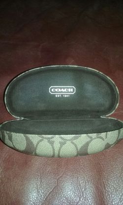 COACH EYEGLASS CASE