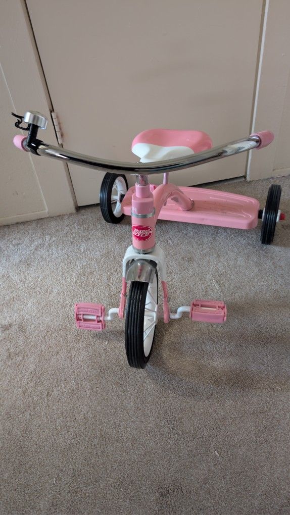 Pink Radio Flyer Tricycle