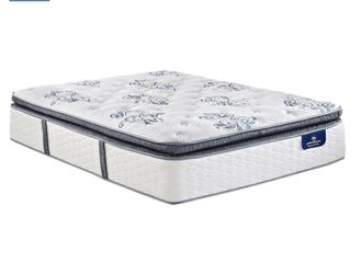Bedroom set available with a king-sized mattress and 3 piece bedroom set