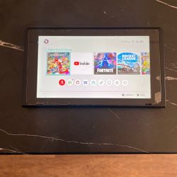Nintendo Switch With  8 Games No Controllers 