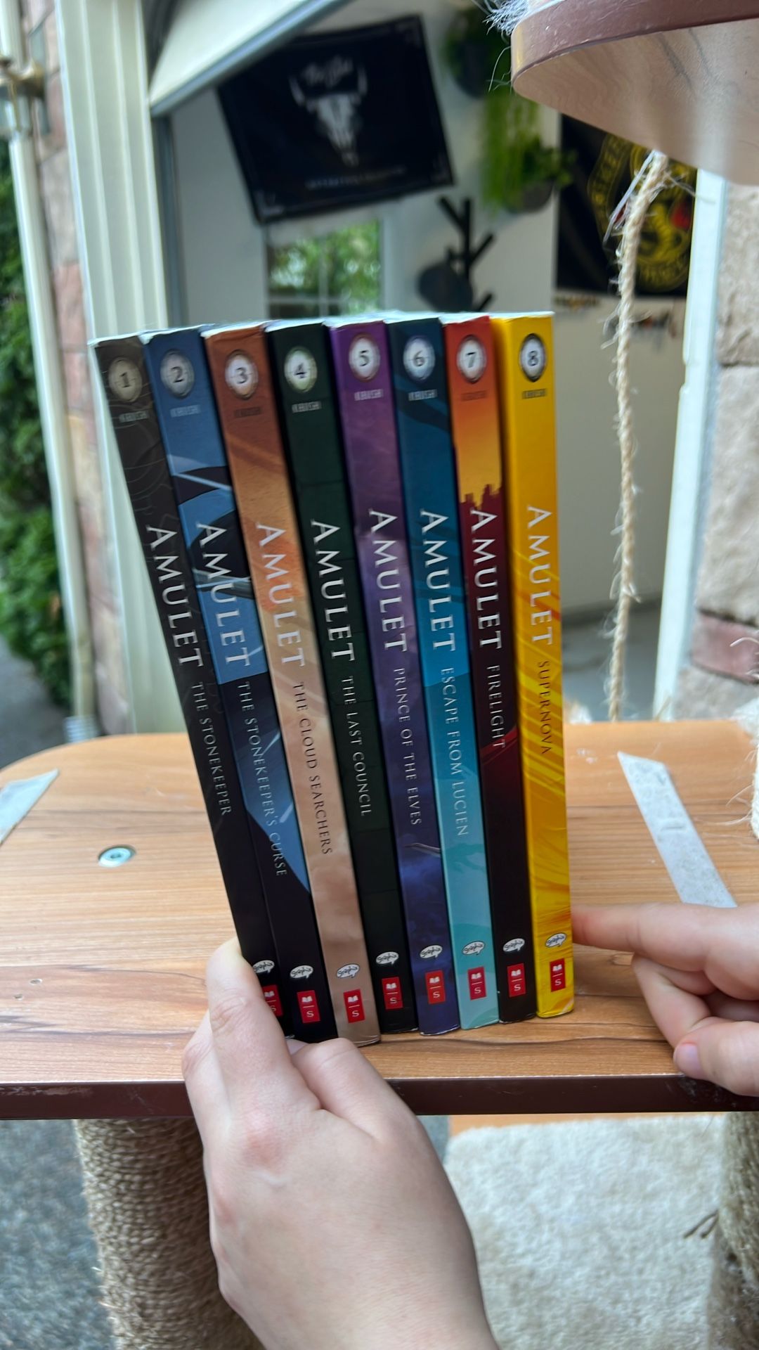 Amulet Books 1-8