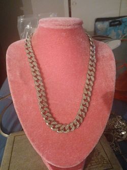 Cuban silver thick bling