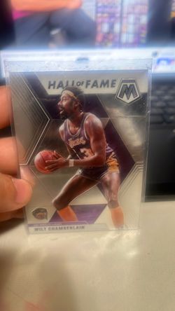 Wilt Chamberlain Panini Mosaic Hall of Fame Card