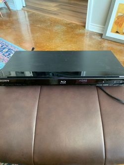 Sony Blu Ray Player - Make Offer